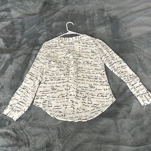 Candies long sleeve top